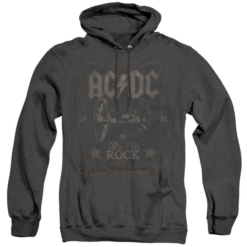Acdc Rock Label - Heather Pullover Hoodie T-Shirts, Sweatshirt | ZylaModa.com