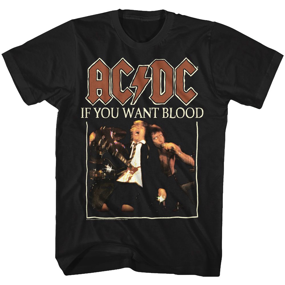 AC/DC If You Want T-Shirt Hoodie, Sweatshirt | ZylaModa.com