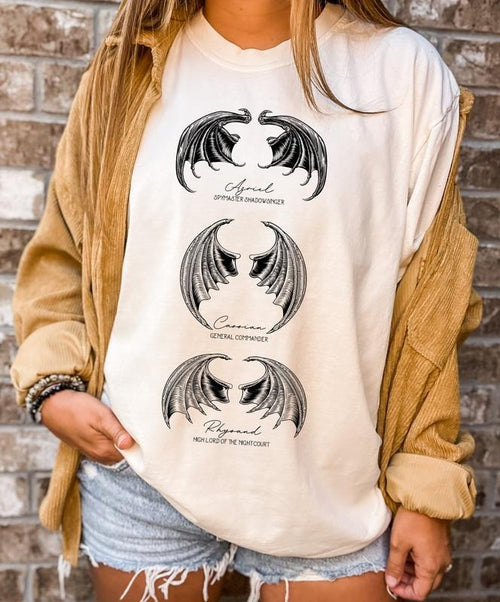 ACOTAR Bat Boys, Night Court Comfort Colors Tshirt Hoodie, Sweatshirt | ZylaModa.com