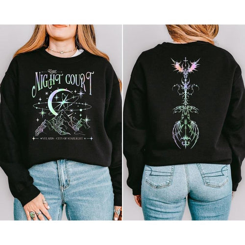 ACOTAR Suriel Sweatshirt , Velaris Sweater, A Court Of Thorns and Roses Pullover, SJM Merch, Bookish Shirt, Book Lover...
