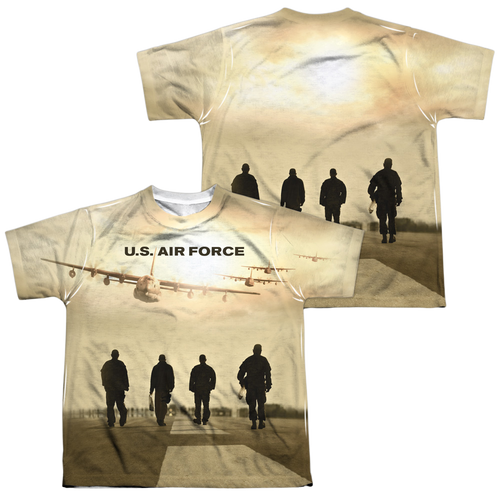 Air Force Long Walk - Youth All-Over Print T-Shirt (Ages 8-12) Hoodie, Sweatshirt | ZylaModa.com