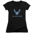 Air Force Logo - Juniors V-Neck T-Shirt Hoodie, Sweatshirt | ZylaModa.com