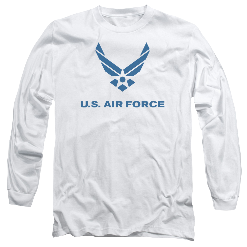 Air Force Distressed Logo - Men's Long Sleeve T-Shirt Hoodie, Sweatshirt | ZylaModa.com