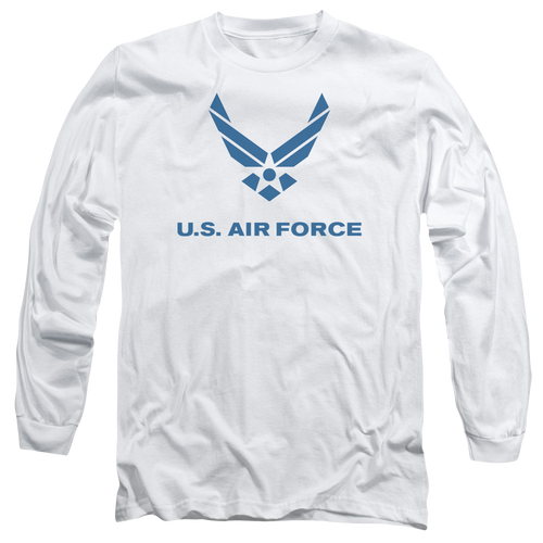 Air Force Distressed Logo - Men's Long Sleeve T-Shirt Hoodie, Sweatshirt | ZylaModa.com