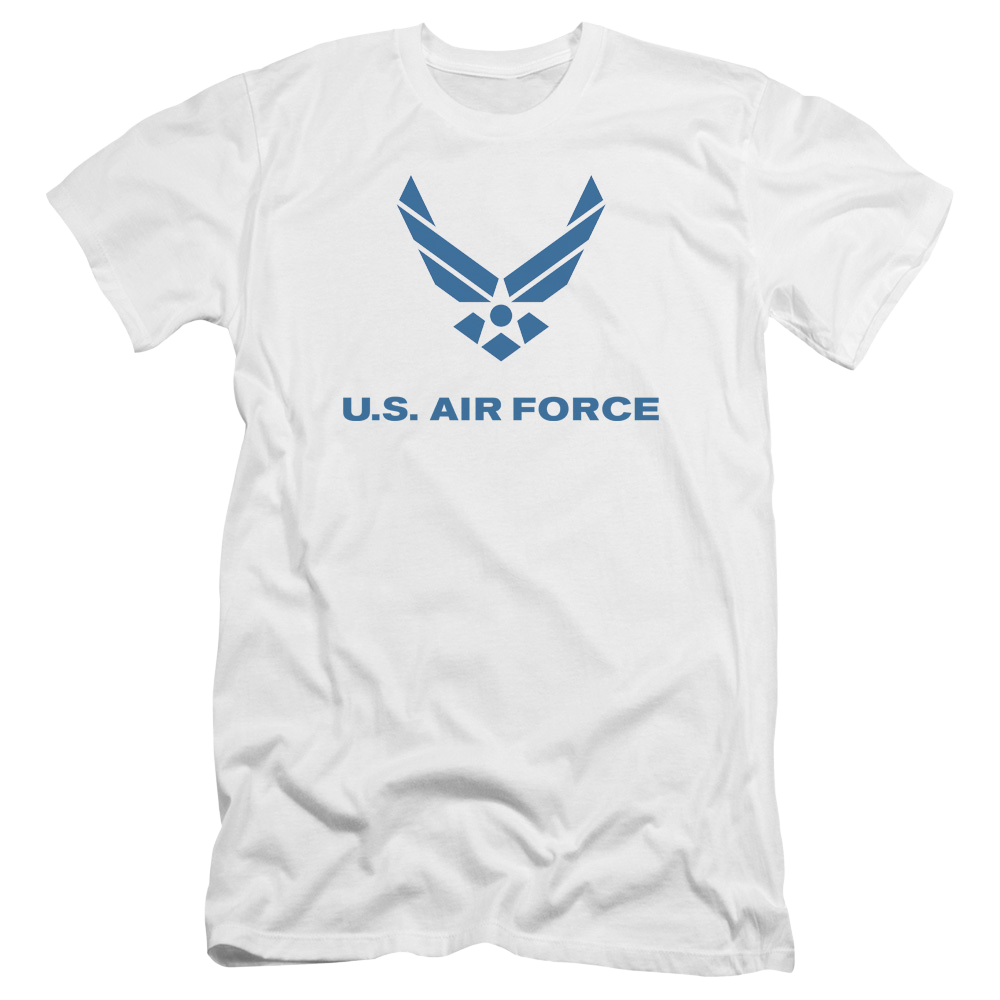 Air Force Distressed Logo - Men's Premium Slim Fit T-Shirt Hoodie, Sweatshirt | ZylaModa.com