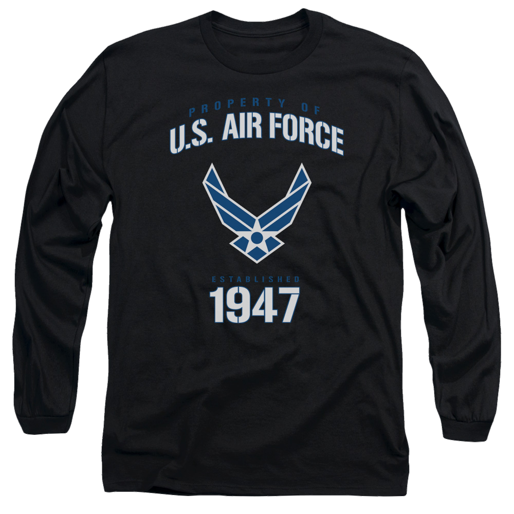 Air Force Property Of - Men's Long Sleeve T-Shirt Hoodie, Sweatshirt | ZylaModa.com