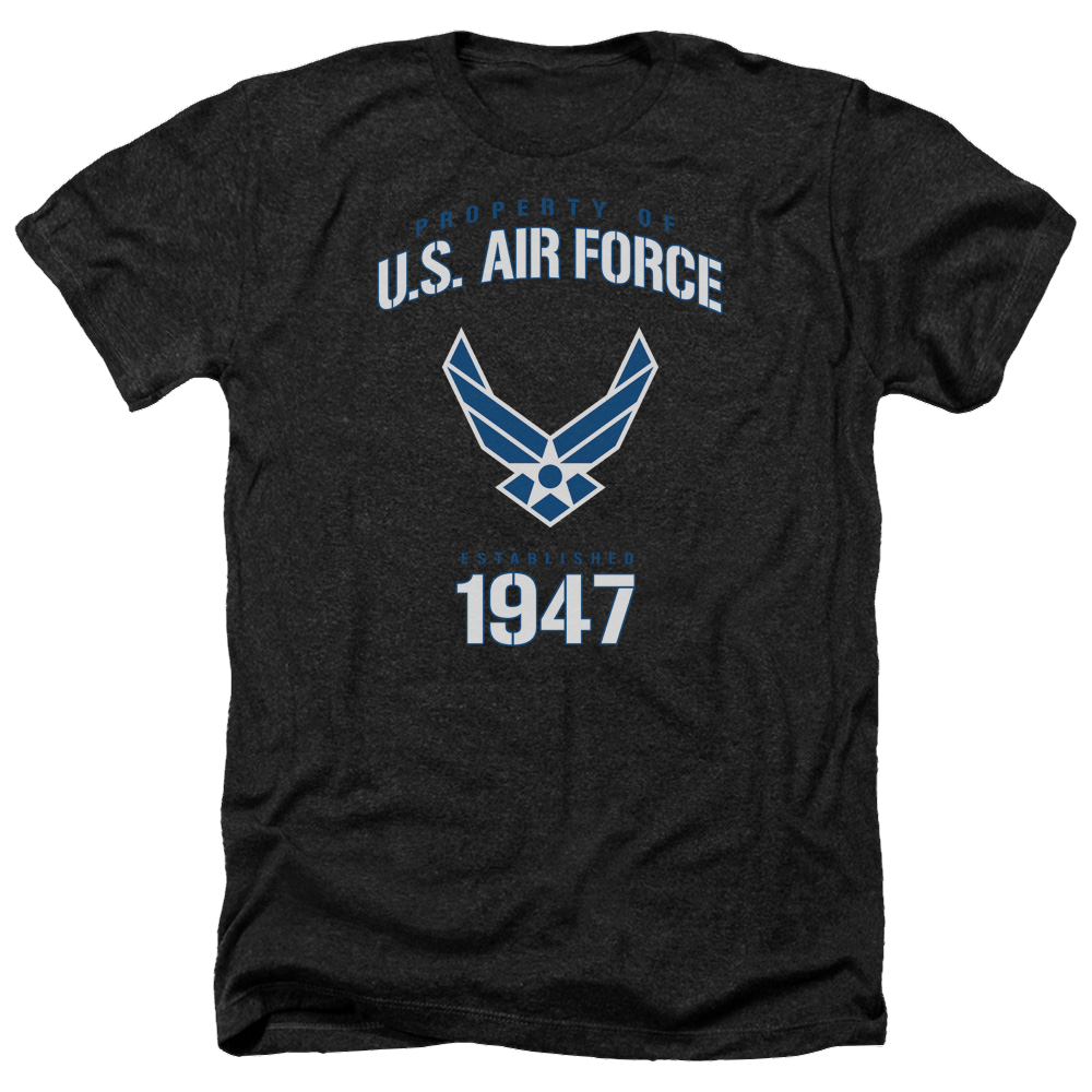 Air Force Property Of - Men's Heather T-Shirt Hoodie, Sweatshirt | ZylaModa.com