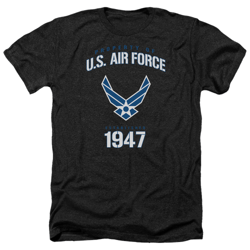 Air Force Property Of - Men's Heather T-Shirt Hoodie, Sweatshirt | ZylaModa.com