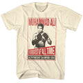 Muhammad Ali Mens S/S T-Shirt - Kenreagan - Solid Natural Hoodie, Sweatshirt | ZylaModa.com
