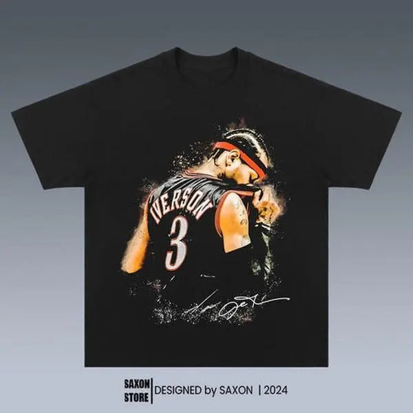 ALLEN IVERSON& AI GRAPHIC TEE | VINTAGE GRAPHIC T-SHIRT SWEATSHIRT HOODIE | SPORT TEE | GIFT FOR FAN | ZylaModa.com
