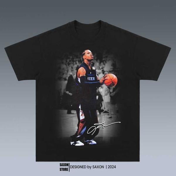 ALLEN IVERSON 10.24 GRAPHIC TEE | VINTAGE GRAPHIC T-SHIRT SWEATSHIRT HOODIE | SPORT TEE | GIFT FOR FAN GRAPHIC TEE |...