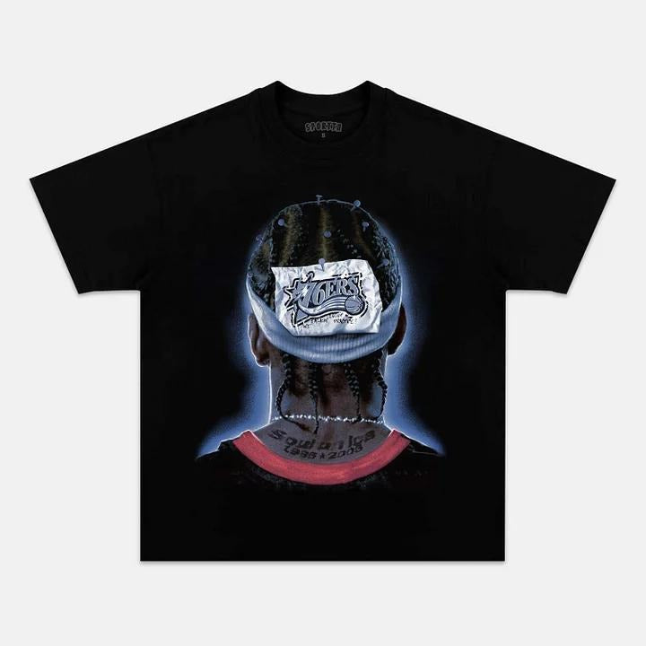 ALLEN IVERSON TEE - VINTAGE TEE - SPORT TEE - GRAPHIC MEN'S T-SHIRT SWEATSHIRT HOODIE - GIFT FOR FAN | ZylaModa.com