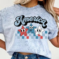 AMERICA STARS BABE SHIRT, 4TH OF JULY SHIRT, JULY 4TH SHIRT UNISEX COTTON SHIRT, OVERSIZED HOLIDAY SUMMER SHIRT Comfort...