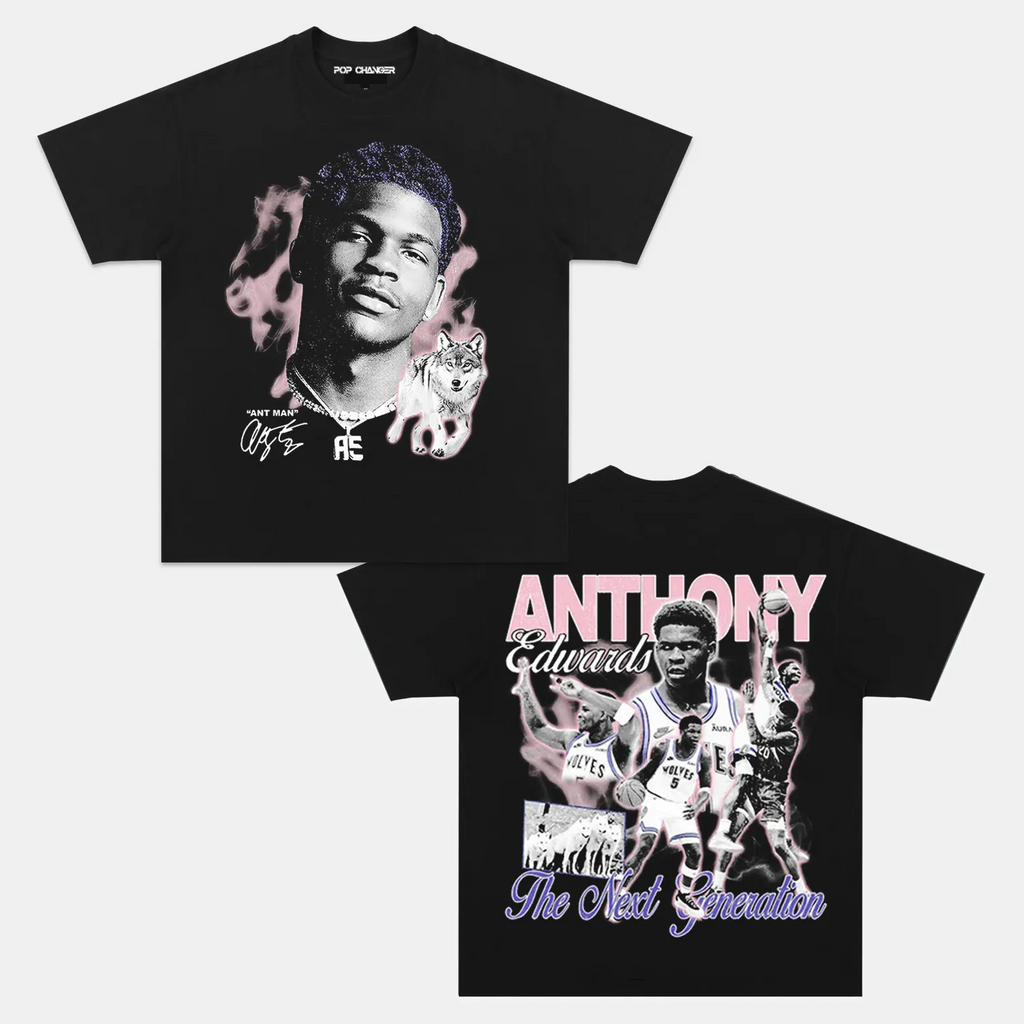 ANTHONY EDWARDS TEE. 4.24 Hoodie, Sweatshirt | ZylaModa.com (Image 1)