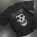 CRYPTO FIENDS - HEAVYWEIGHT WASHED BLACK T-SHIRT Hoodie, Sweatshirt | ZylaModa.com (Image 1)