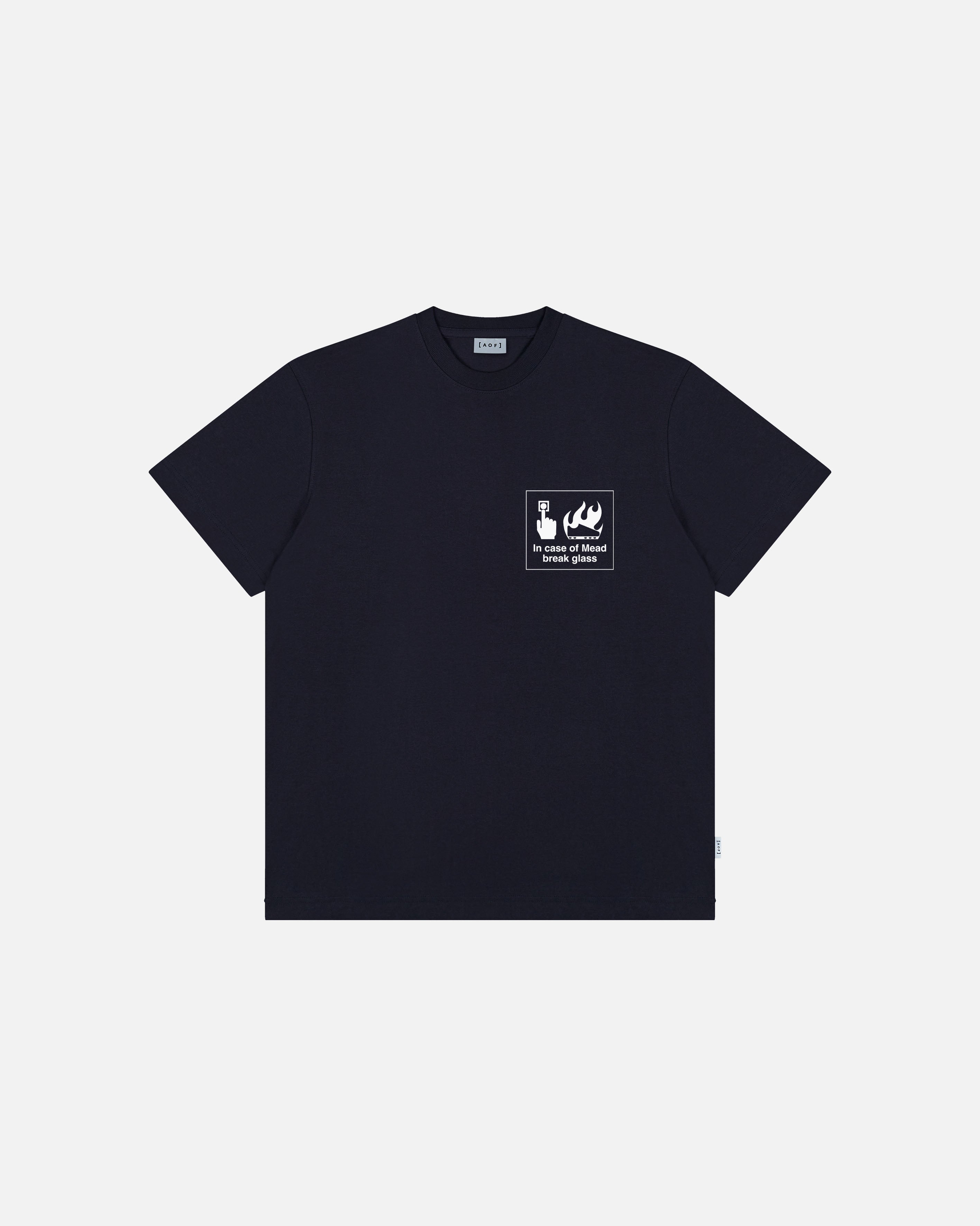 Break Glass Navy Tee Hoodie, Sweatshirt | ZylaModa.com (Image 2)