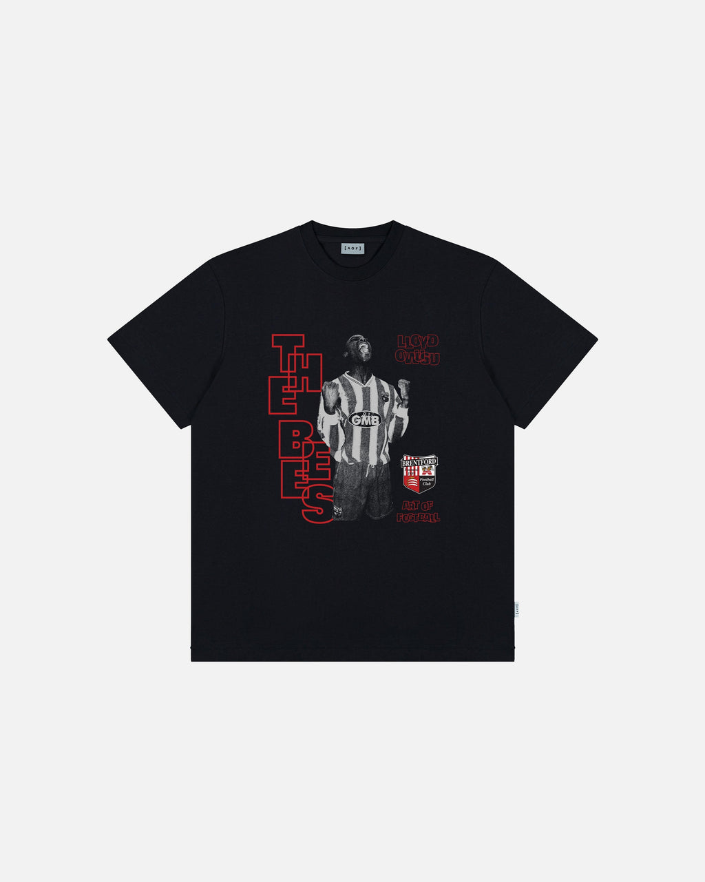 Brentford Owusu Black Tee Hoodie, Sweatshirt | ZylaModa.com (Image 1)