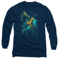 Aquaman Movie Make A Splash - Men's Long Sleeve T-Shirt Hoodie, Sweatshirt | ZylaModa.com