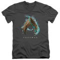 Aquaman Movie Water Shield - Men's V-Neck T-Shirt Hoodie, Sweatshirt | ZylaModa.com
