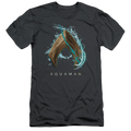 Aquaman Movie Water Shield - Men's Slim Fit T-Shirt Hoodie, Sweatshirt | ZylaModa.com