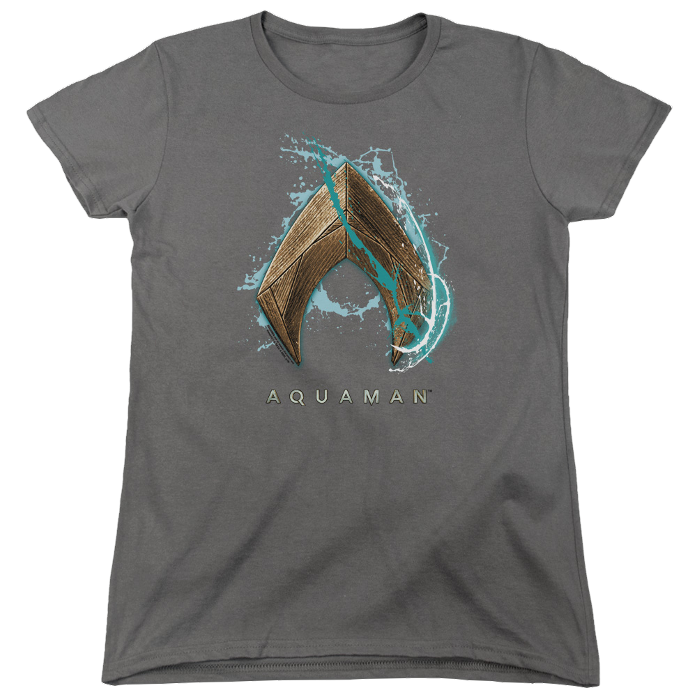 Aquaman Movie Water Shield - Women's T-Shirt Hoodie, Sweatshirt | ZylaModa.com