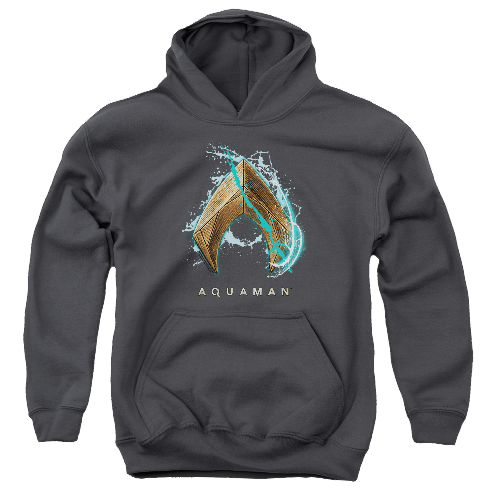 Aquaman Movie Water Shield - Youth Hoodie T-Shirts, Sweatshirt | ZylaModa.com