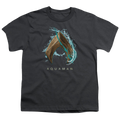 Aquaman Movie Water Shield - Youth T-Shirt Hoodie, Sweatshirt | ZylaModa.com