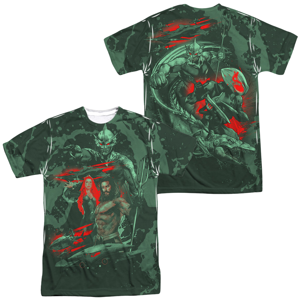Aquaman Movie Good And Evil - Men's All-Over Print T-Shirt Hoodie, Sweatshirt | ZylaModa.com