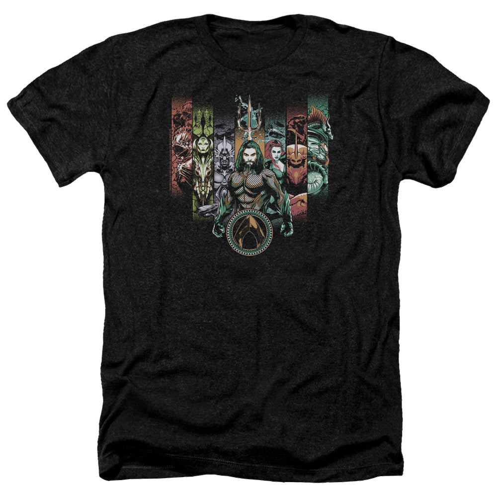 Aquaman Movie Unite The Kingdoms - Men's Heather T-Shirt Hoodie, Sweatshirt | ZylaModa.com