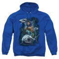 Aquaman Movie Swimming With Sharks - Pullover Hoodie T-Shirts, Sweatshirt | ZylaModa.com