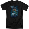 Aquaman Movie Swimming With Sharks - Men's Tall Fit T-Shirt Hoodie, Sweatshirt | ZylaModa.com