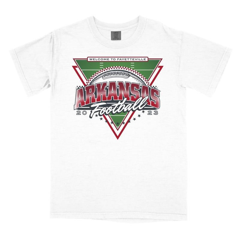 ARKANSAS 90S RETRO FOOTBALL T-SHIRT Hoodie, Sweatshirt | ZylaModa.com