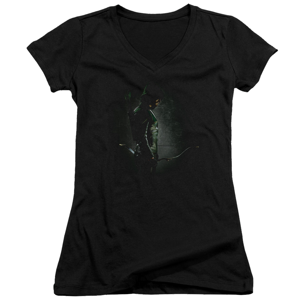 Arrow In The Shadows - Juniors V-Neck T-Shirt Hoodie, Sweatshirt | ZylaModa.com