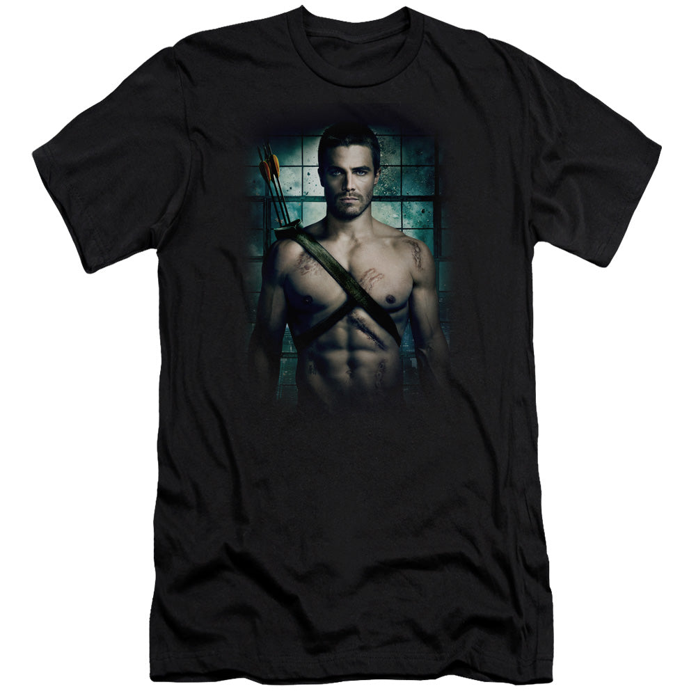 Arrow Shirtless Premium Bella Canvas Slim Fit Mens T Shirt Black Hoodie, Sweatshirt | ZylaModa.com (Image 3)