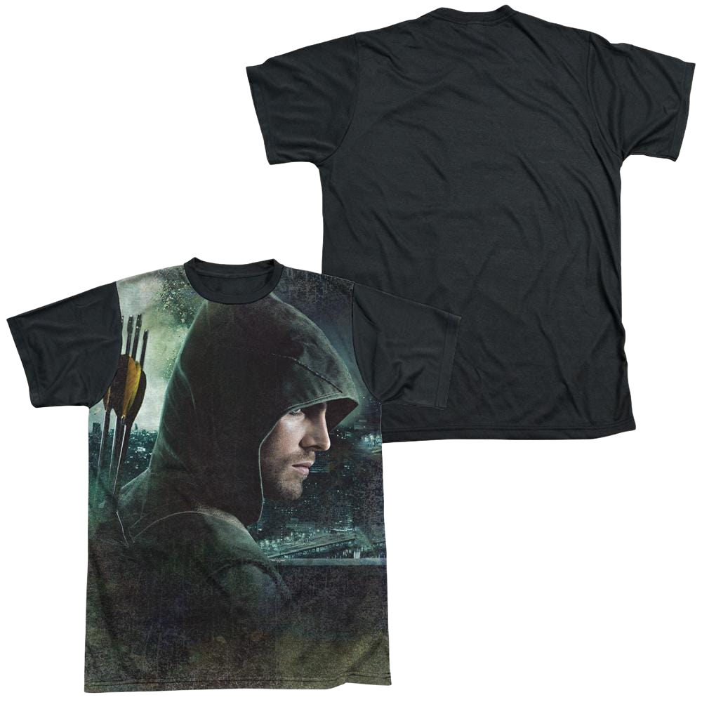 Arrow Hero - Men's Black Back T-Shirt Hoodie, Sweatshirt | ZylaModa.com