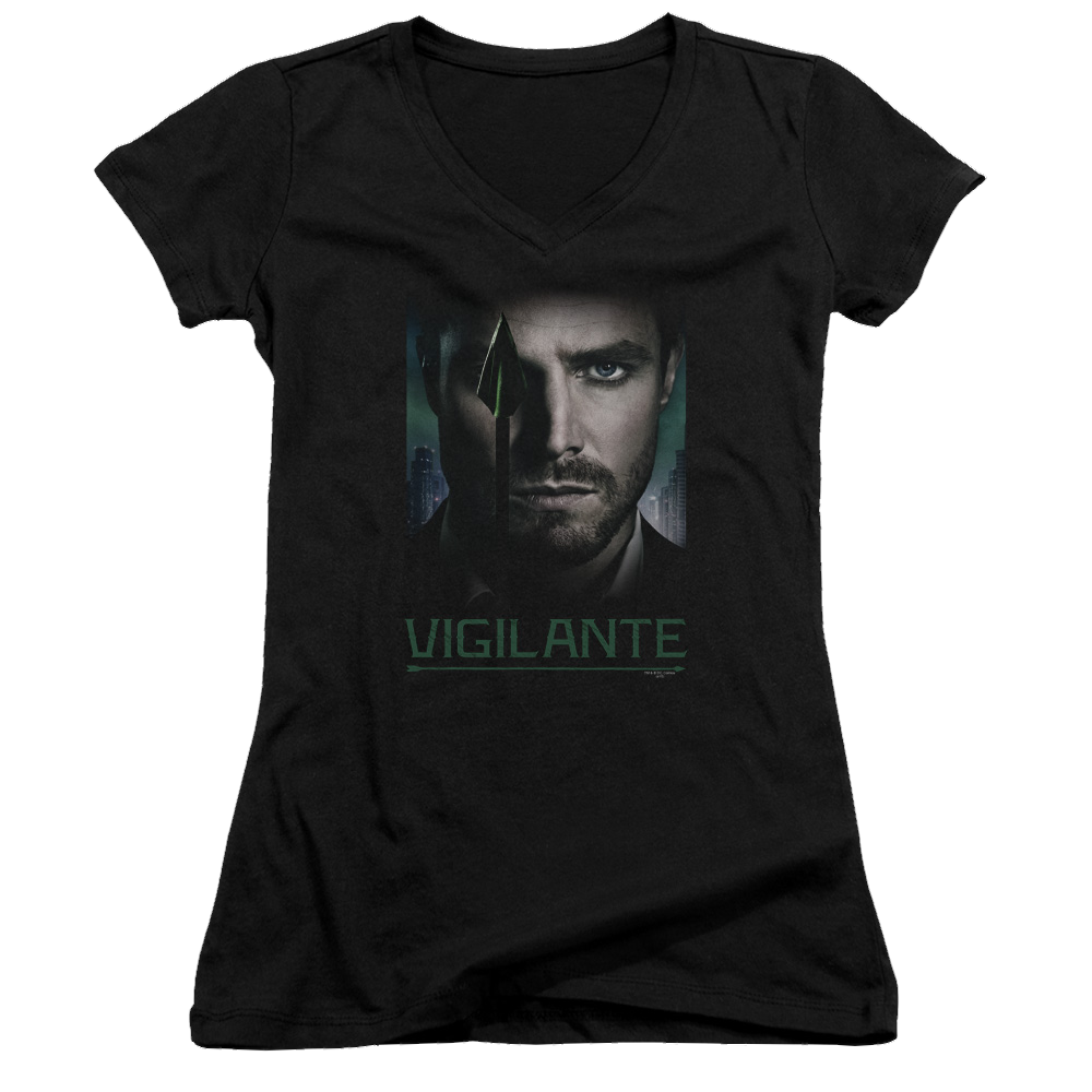 Arrow Good Eye - Juniors V-Neck T-Shirt Hoodie, Sweatshirt | ZylaModa.com