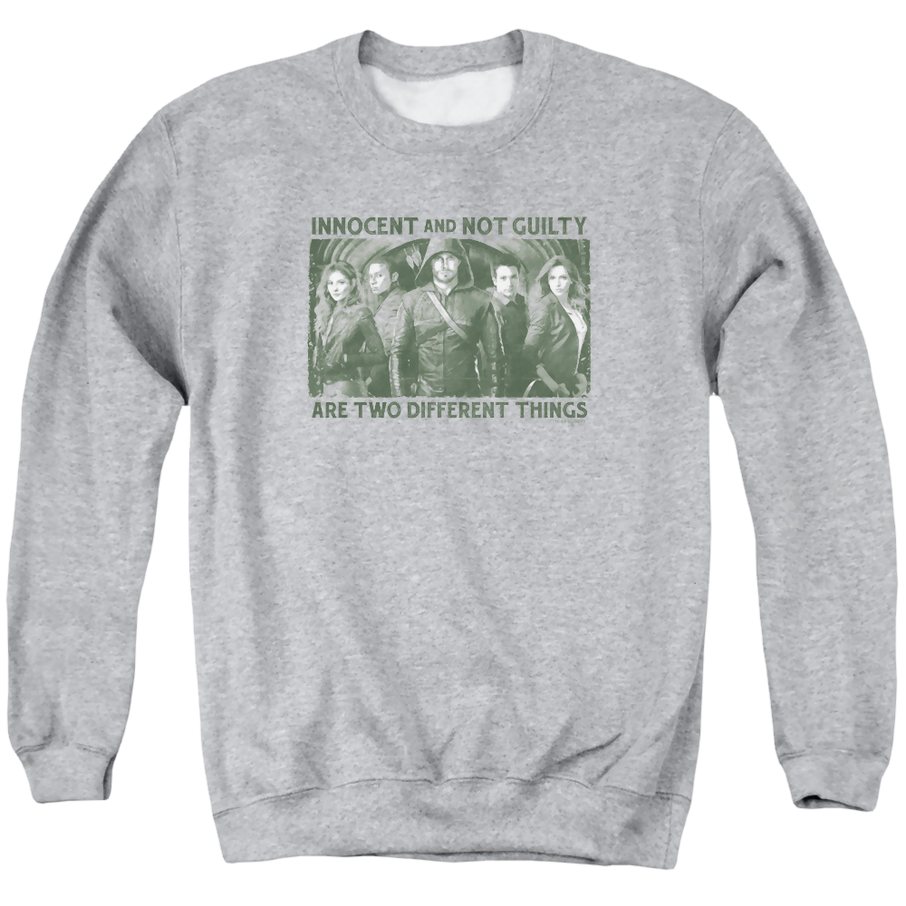 Arrow Not Guilty - Men's Crewneck Sweatshirt T-Shirts, Hoodie | ZylaModa.com