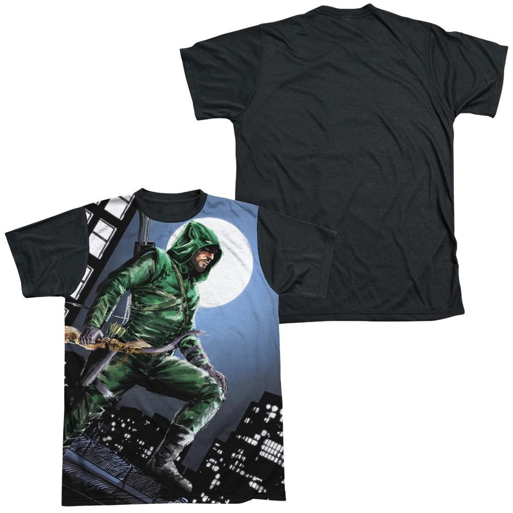 Arrow Night Watch - Men's Black Back T-Shirt Hoodie, Sweatshirt | ZylaModa.com