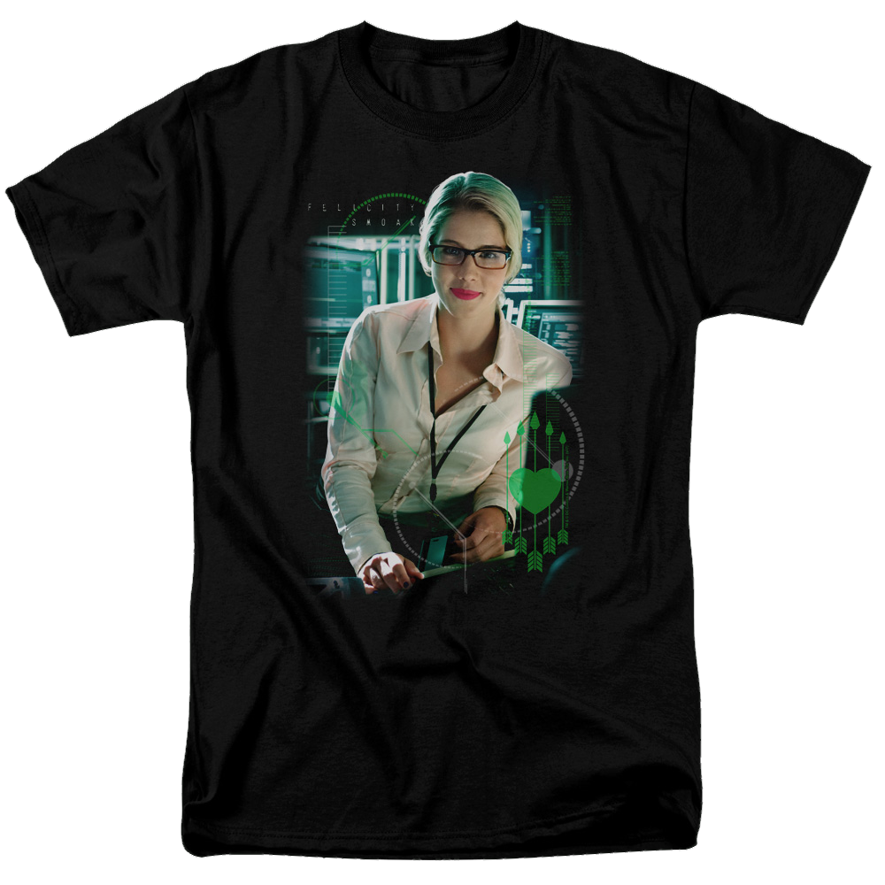 Arrow Felicity Smoak - Men's Regular Fit T-Shirt Hoodie, Sweatshirt | ZylaModa.com
