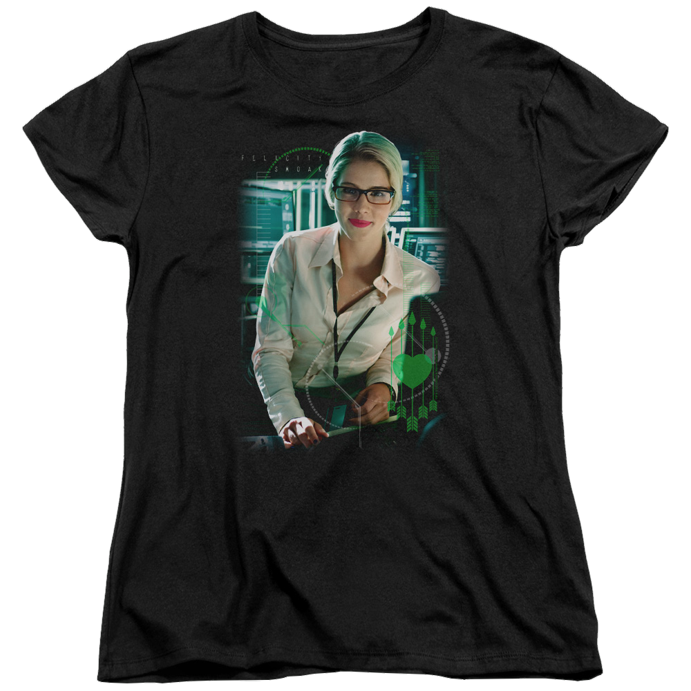 Arrow Felicity Smoak - Women's T-Shirt Hoodie, Sweatshirt | ZylaModa.com