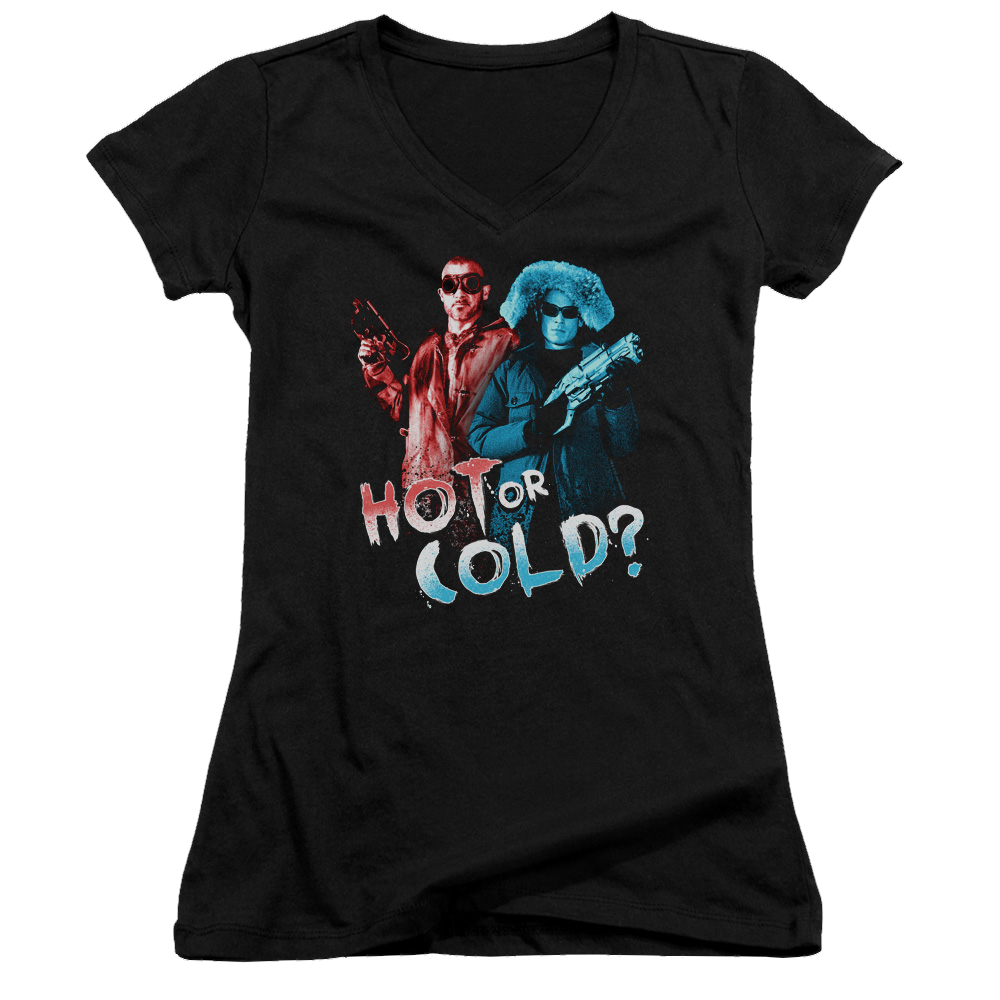 Arrow Hot Or Cold - Juniors V-Neck T-Shirt Hoodie, Sweatshirt | ZylaModa.com