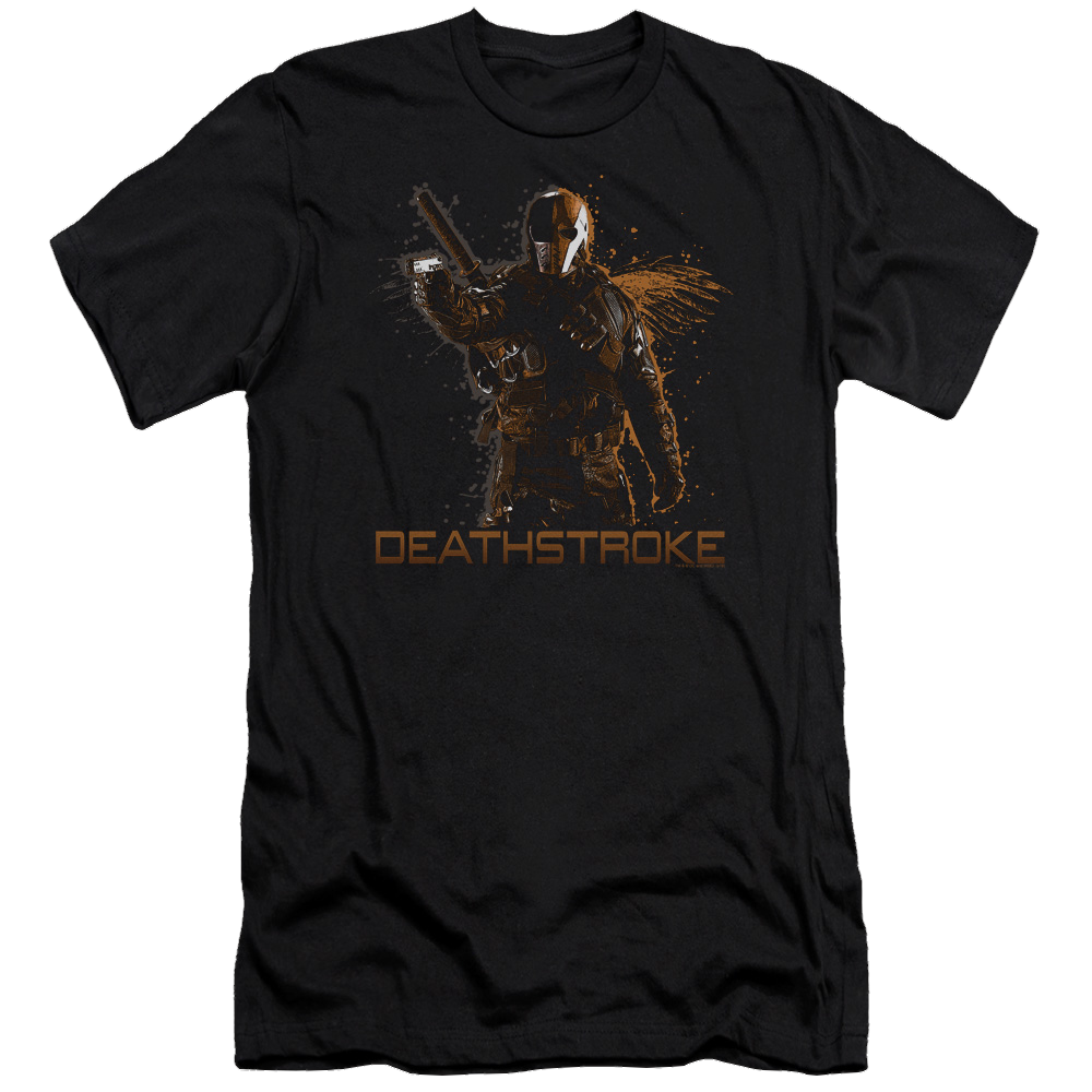 Arrow Deathstroke - Men's Premium Slim Fit T-Shirt Hoodie, Sweatshirt | ZylaModa.com