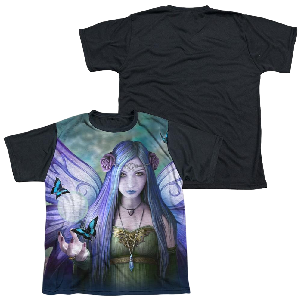 Anne Stokes Mystic Aura - Youth Black Back T-Shirt (Ages 8-12) Hoodie, Sweatshirt | ZylaModa.com