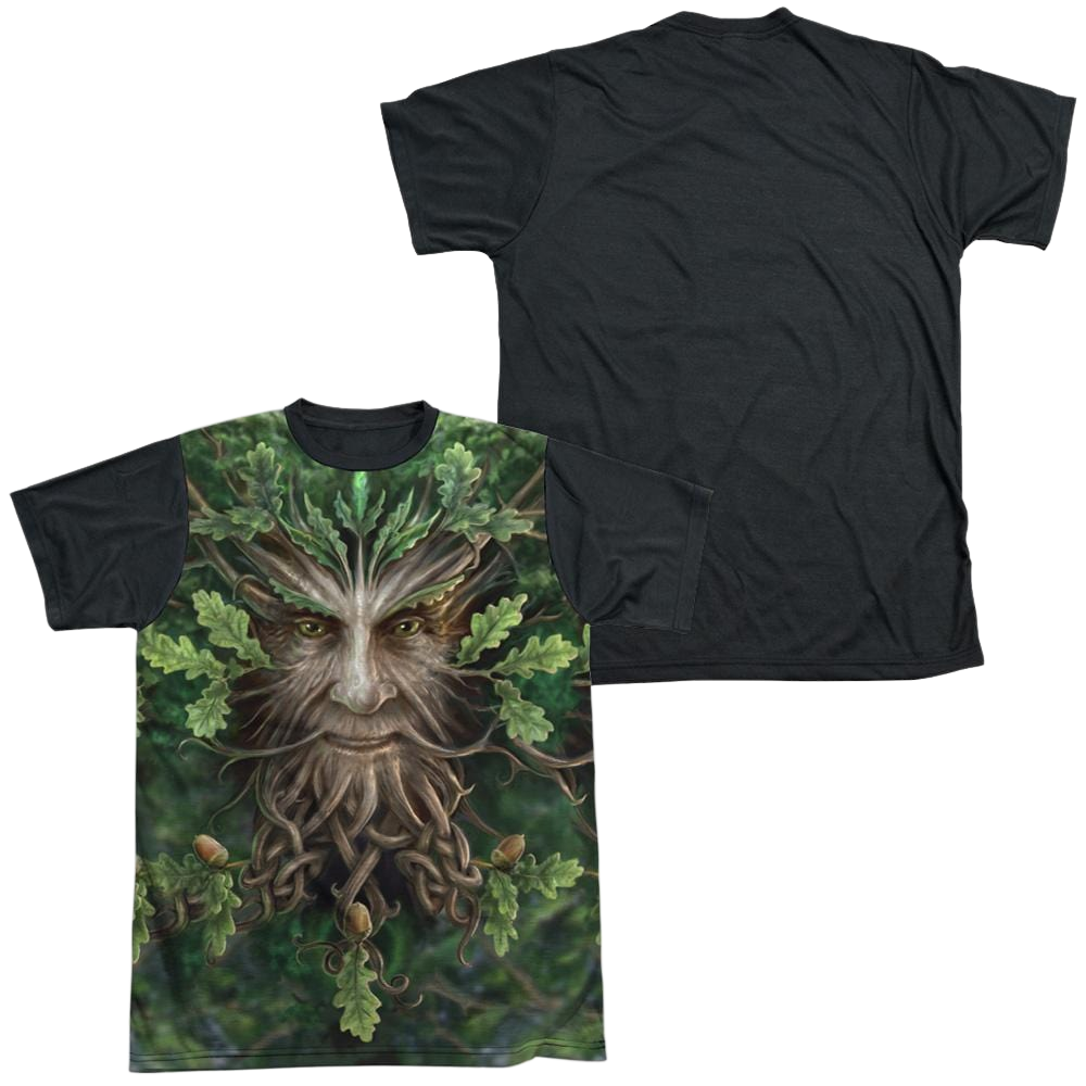 Anne Stokes Oak King - Men's Black Back T-Shirt Hoodie, Sweatshirt | ZylaModa.com