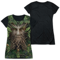 Anne Stokes Oak King - Juniors Black Back T-Shirt Hoodie, Sweatshirt | ZylaModa.com