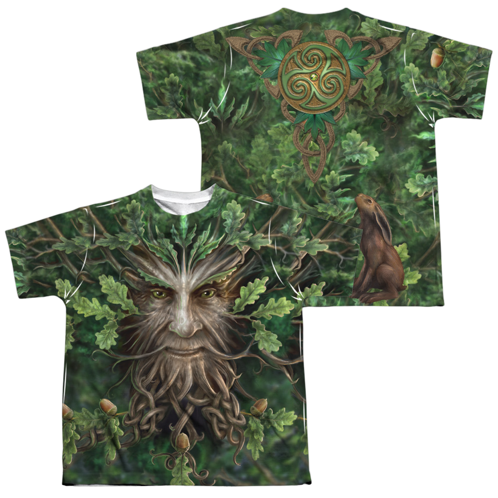Anne Stokes Oak King - Youth All-Over Print T-Shirt (Ages 8-12) Hoodie, Sweatshirt | ZylaModa.com