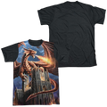 Anne Stokes Dragons Fury - Men's Black Back T-Shirt Hoodie, Sweatshirt | ZylaModa.com