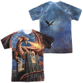 Anne Stokes Dragons Fury Men's All Over Print T-Shirt Hoodie, Sweatshirt | ZylaModa.com