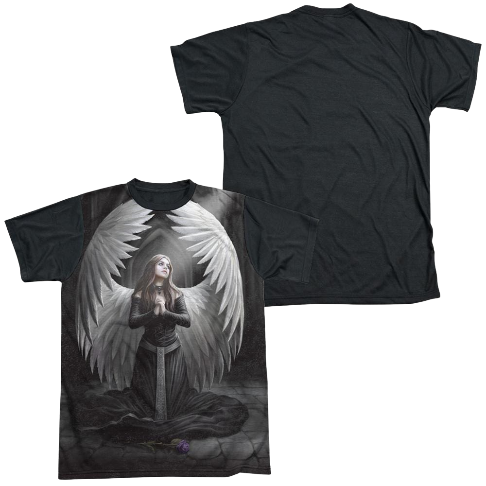 Anne Stokes Prayer For The Fallen - Men's Black Back T-Shirt Hoodie, Sweatshirt | ZylaModa.com
