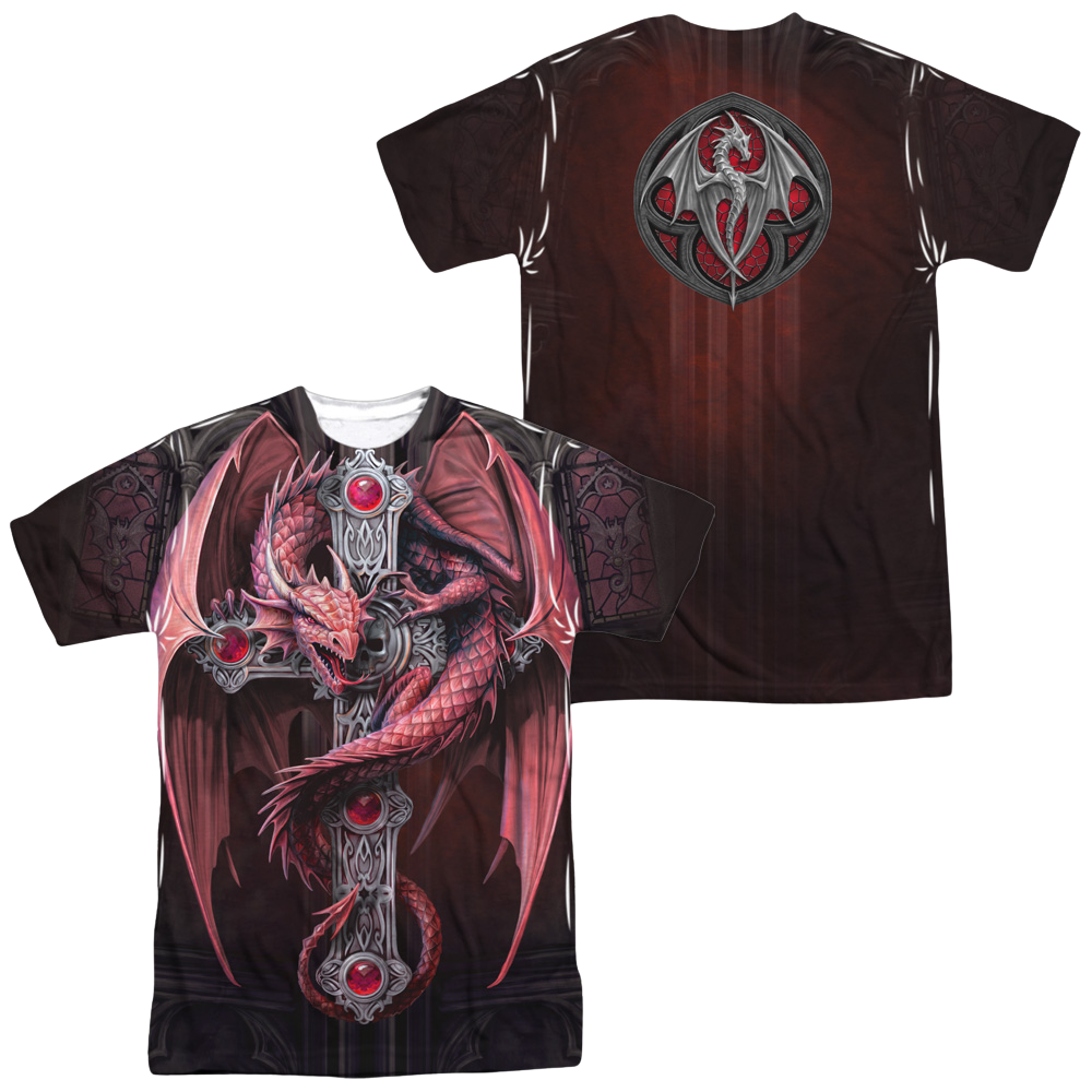 Anne Stokes Gothic Guardian Men's All Over Print T-Shirt Hoodie, Sweatshirt | ZylaModa.com